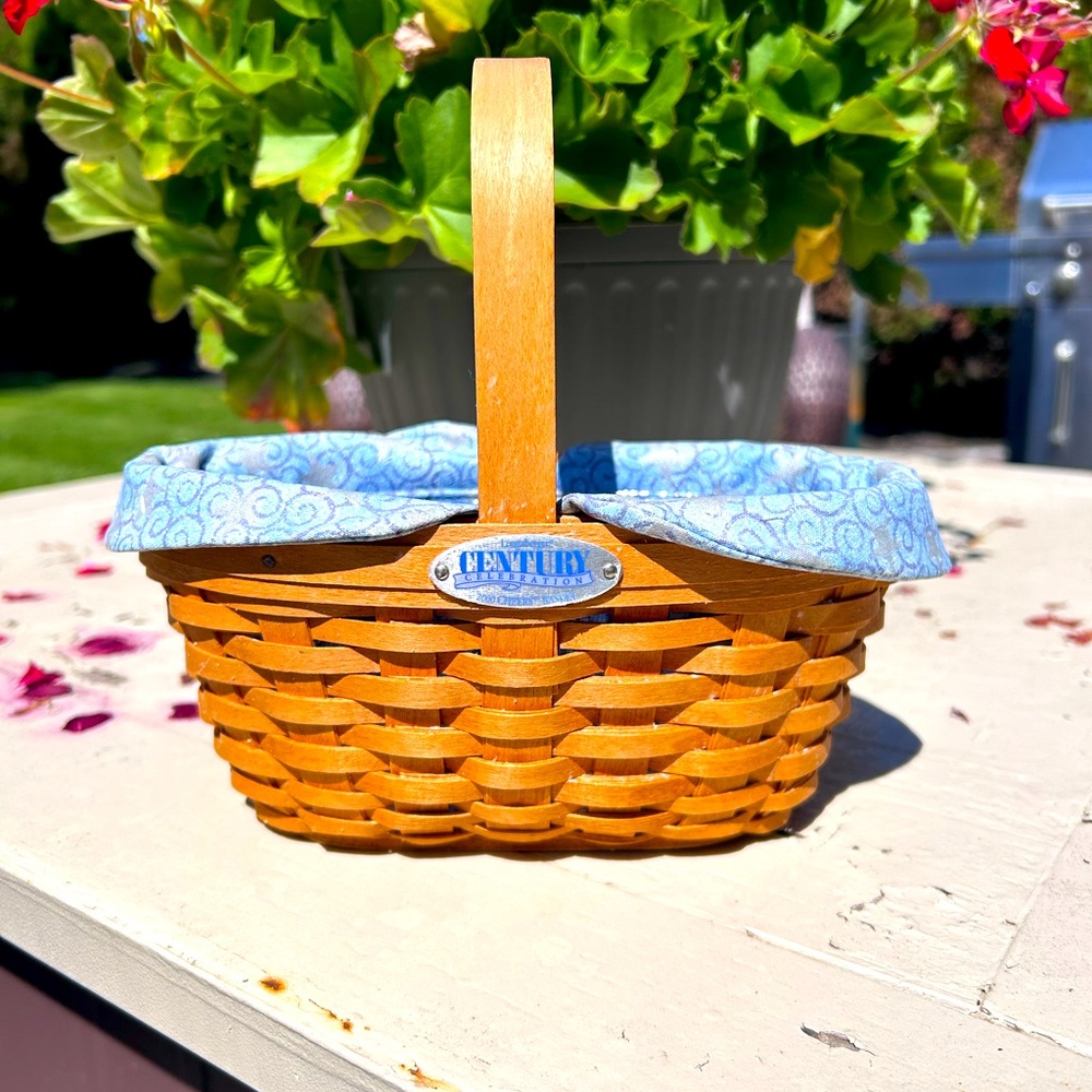 Longaberger 2000 Century celebration 2000 cheers basket